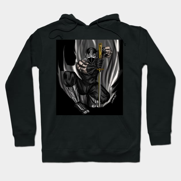 ninja gaiden ecopop art ryu hayabusa Hoodie by jorge_lebeau